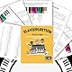 Klavier- und Klaviernoten-Tabellemit Farbnotiz Piano Lessons Book, Ideale visuelle Hilfe für Anfänger, die lernen, Klavier oder Keyboard zu spielen