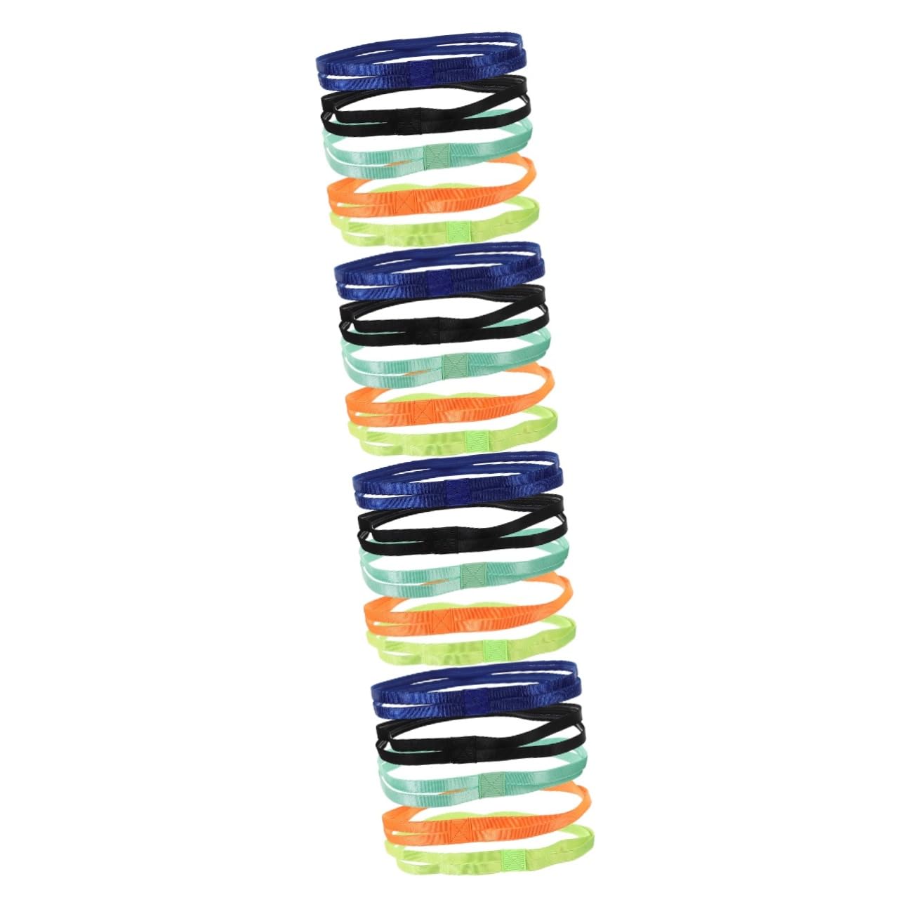 TOYANDONA Bande Elastiche Antiscivolo Per Sport Fasce Per Materiale Stretch Per Yoga Corsa Allenamento Vivaci Verde