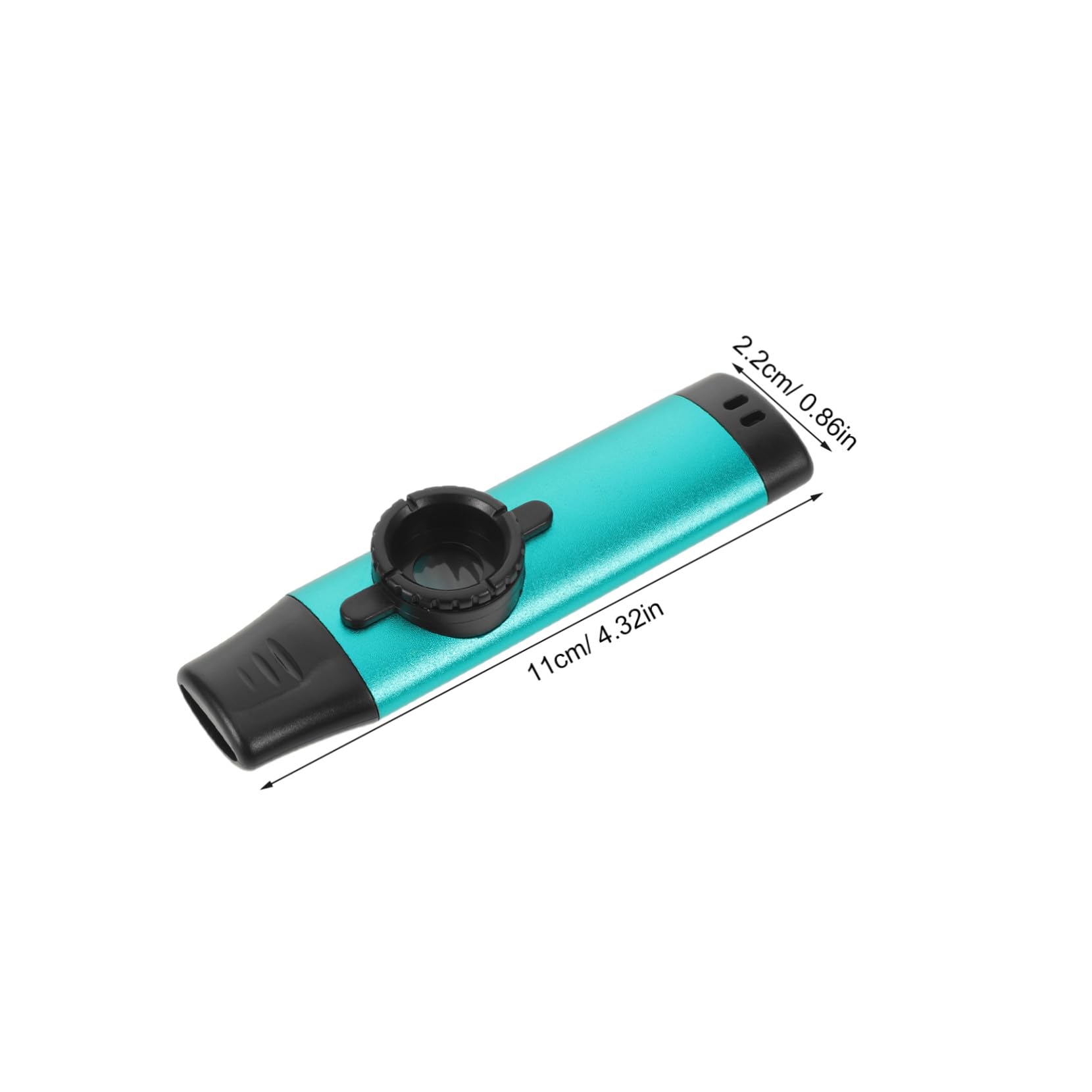 Tragbares Kazoo Dk-83 Grün für Musikdarbietung, Anfängerfreundlich