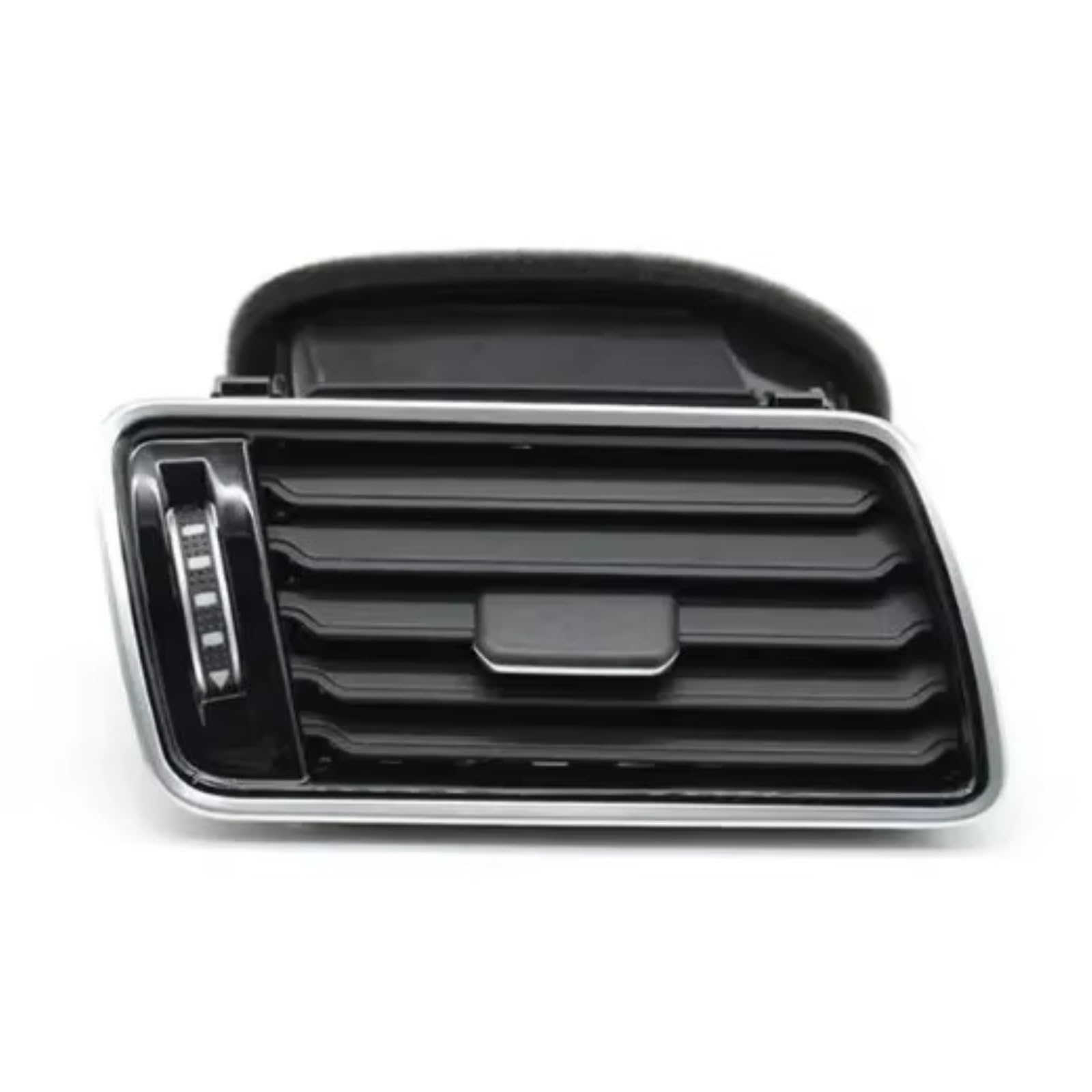 Bouches d'aération peinture piano noir chrome pour tableau de bord VW - 5