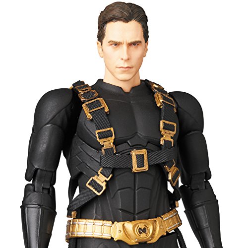 Medicom The Dark Knight Trilogy: Bruce Wayne Maf Ex Action Figure, Grey, Brown, One-Size #TOP4