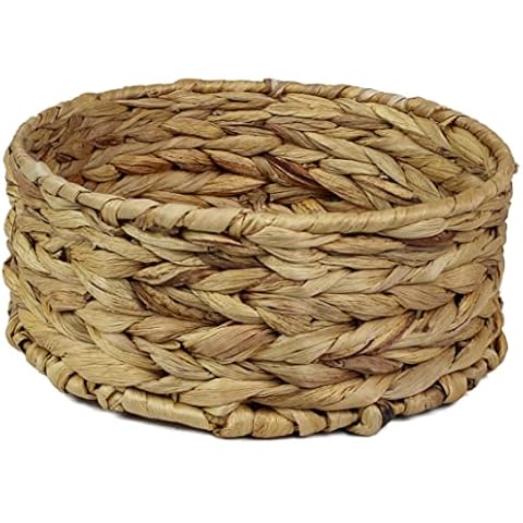 Natural Water Hyacinth Storage Basket by Pop-it-in-a-Pelican Cover