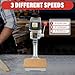 Mini Drill Press Table 3 Speed Variable 16000 rpm Bench Drill Press Stand Portable Electric Benchtop Drilling Machine for Wood Metal Jewelry DIY Craft