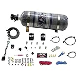 Nitrous Express - E85 Universal Single Nozzle Nitrous Kit for EFI w/Composite Bottle (20915E85-12)
