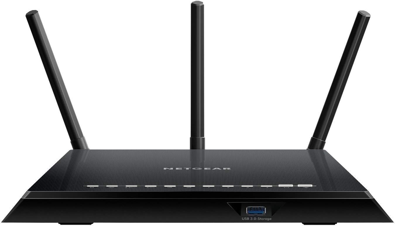 NETGEAR Smart WiFi Router with Dual Band Gigabit for Amazon Echo/Alexa – AC1750, R6400-100NAS (Renewed)