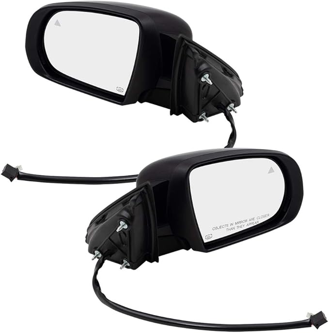 Replacement Pair Power Side Mirrors Compatible with 1418