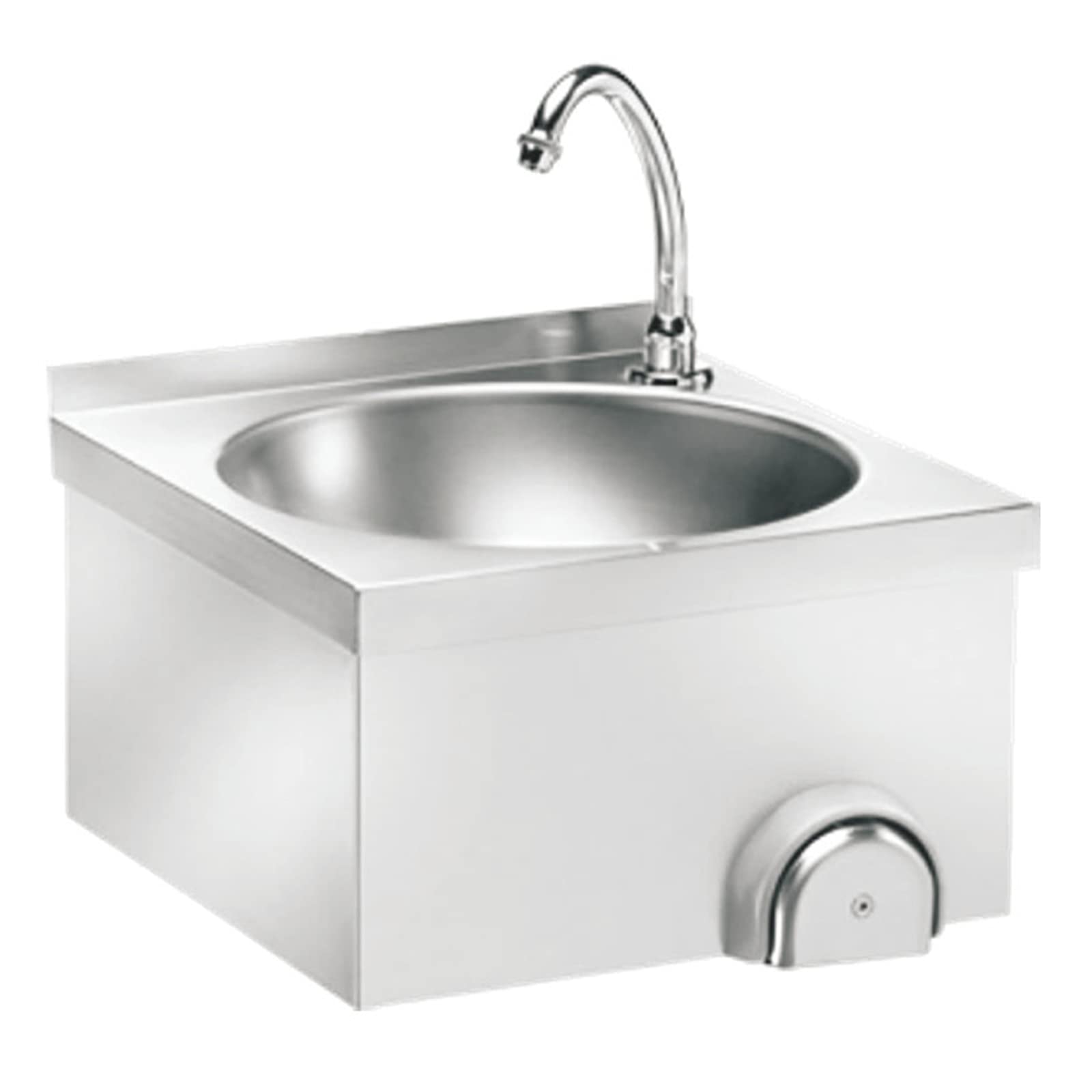 Buy ANGELIA COMEAUX Commercial Knee Operated Hand Wash Sink, Wall Hung