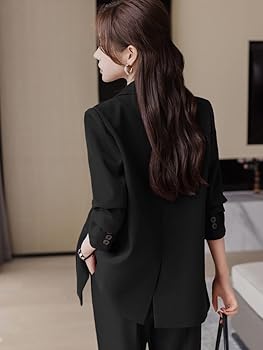 KOININE ブラックジャケットとパンツセット 2024SS】 SHINYAKOZUKA （シンヤコヅカ） 