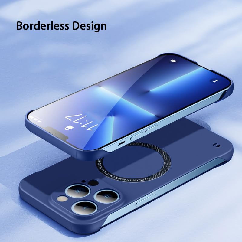 Custodia Hany Per IPhone 15 Pro Max Con MagSafe – Magnetica, Sottile, Opaca, Antigiallo, Protezione Fotocamera (Leggera) - 4