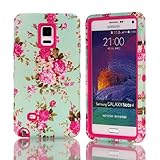 Galaxy Note 4,Note 4 Case,Not 4 Rose Cases,Candywe Case For Samsung Galaxy Note 4,3in1 Design Hybrid Case Cover For Samsung Galaxy Note 4