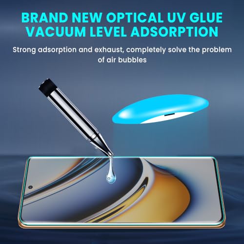 Image of ArmourPro 2 Pack Matte UV Tempered Glass for Oppo Reno 11 and Oppo Reno 11 Pro 5G, Premium Curved Screen Protector with Anti-Glare Finish, Edge-to-Edge Coverage, Fingerprint Friendly and Case Friendly