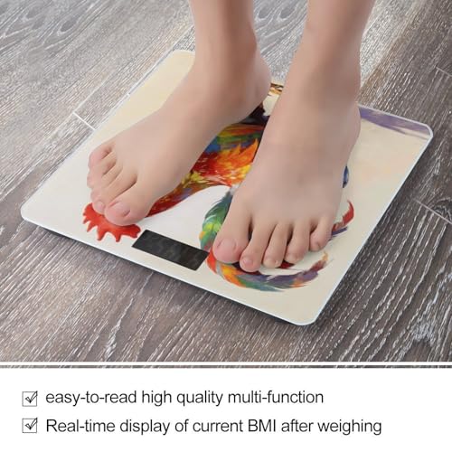 Báscula digital de baño con sensores de alta precisión 400 lb miniatura 5