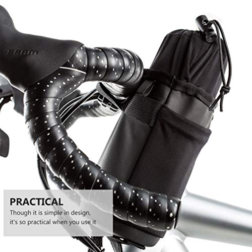 Bolsa para guidão BESPORTBLE, bolsa para garrafa com isolamento térmico, bolsa para bebidas, copo re