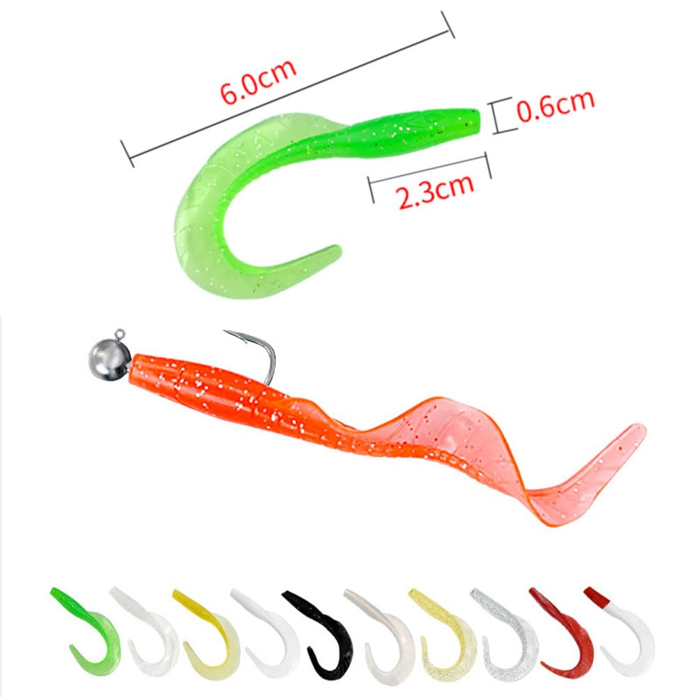 30 Esche Artificiali In Silicone Morbido - Biomimetiche Per Pesca In Acqua Dolce E Salata - Foto 11