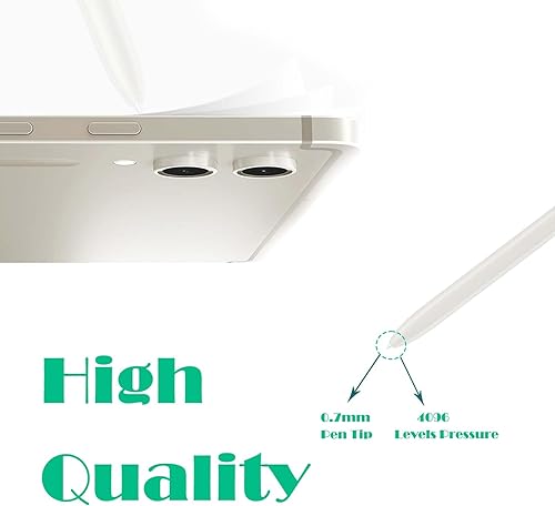 Miniatura 8 de Tab S9 S Pen Reemplazo para Samsung Galaxy Tab S9, S9 Plus, S9 Ultra S Pen, Tab S9+, Tab S9 Ultra Stylus Pen , sin Bluetooth con puntaspuntas + pin