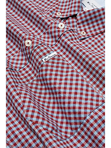Ben Sherman Camicia casual con bottoni a quadretti...