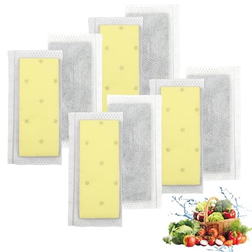 Image of 8-Pack Filter Refills Compatible with Frigidaire Gallery Models GRMC2273BF | Compatible with PureAir PK-2 Produce Keeper Plus CrispSeal Plus, Activated Carbon Air Filter FRPAPK2RF