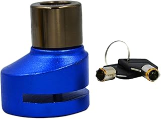 Milisten 2 Pcs/Set Cdr Motorcycle Disc Lock Motorcycle Lock Anti Lock Anti Lock for Scooter Disc Brake Disk Lock Bicycle Lock Anti- Lock Bike Brake Lock Blue Motor Bikes