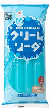 Amazon.co.jp: 光武製菓 棒ジュース クリームソーダ Cream Soda 清涼