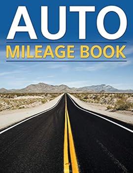 Paperback Auto Mileage Book