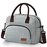Siltamu Lunch Bag Women,Lunch Bags for Women with an Adjustable Shoulder Strap, Lunch Box for Women,