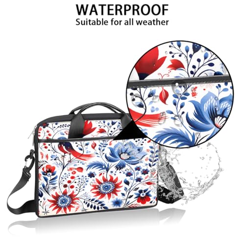 Bolso Abstract Boho Floral para Laptop 15" miniatura 3
