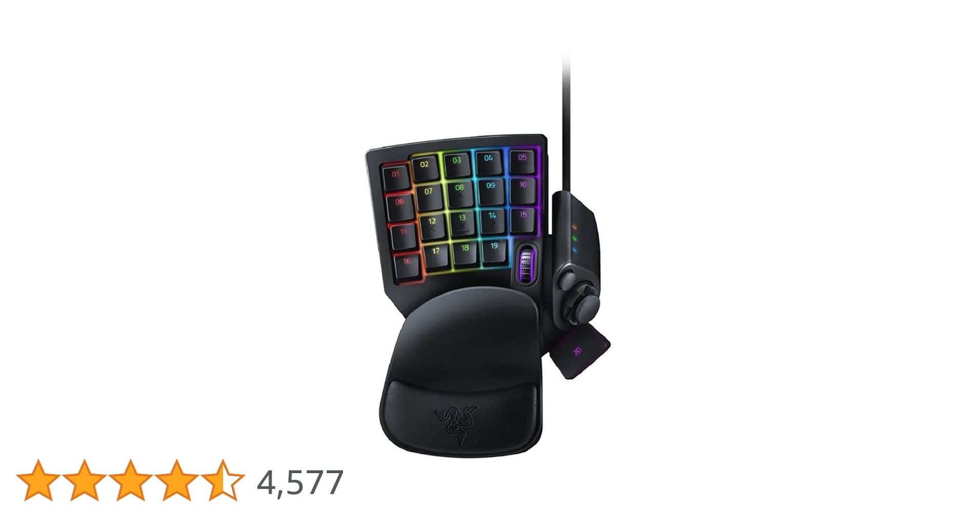 Amazon | Razer Tartarus V2：32プログラム可能キー - 取り外し可能な