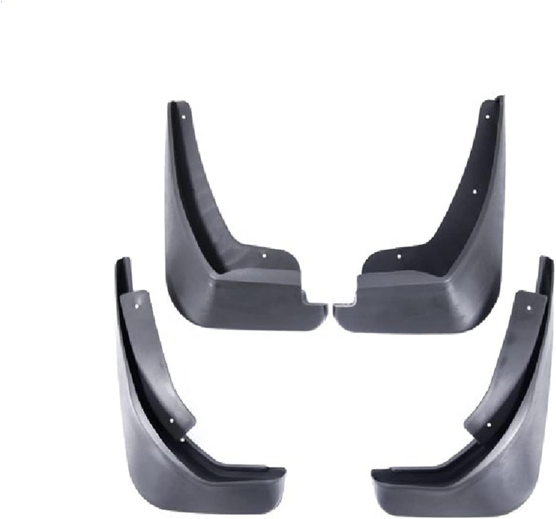 HUAYSGO 4Pcs Premium Mud Flaps for Ford Fiesta Mk7 Hatchback 2009~2016 Front and Rear Splash Guards Durable Mudguards Protection Against Road Debris