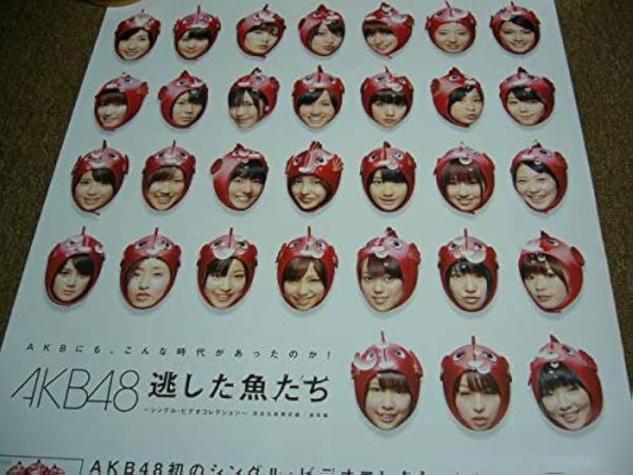 Amazon.co.jp: ポスター AKB48 逃がした魚たち 前田敦子大島優子 渡辺