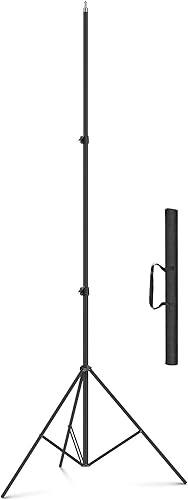 Soporte de luz resistente de 13 pies para fotografía, acolchado de aire de 13 pies/160 pulgadas/157.5 in, soporte de iluminación de trípode alto con