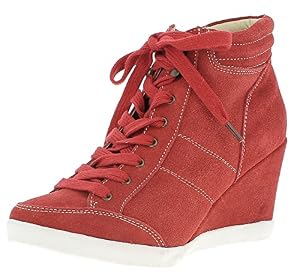 HOOPAH HOOPAH Damen Keil-Stiefelette 1125319, Farbe:rot, Größe:35 EU HOOPAH HOOPAH Damen Keil-Stiefelette 1125319, Farbe:rot, Größe:35 EU