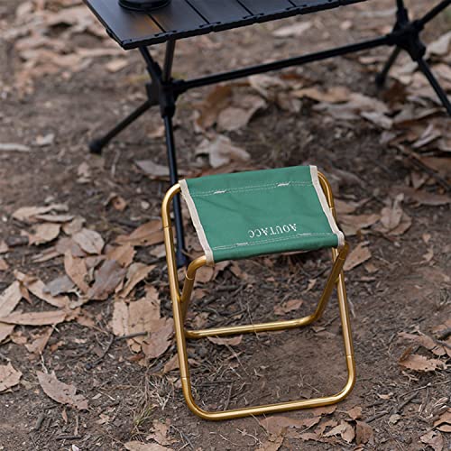 image for AOUTACC Camping Stool with Carry Bag, Aluminum Alloy Bracket Ultraligh