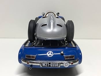 Renntransporter　Matthias Braun　トランスポーター Amazon | iScale 1/18 Mercedes Benz Renntransporter the blue