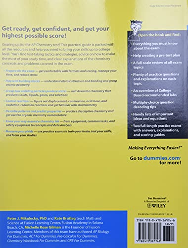 AP Chemistry For Dummies - Image 2