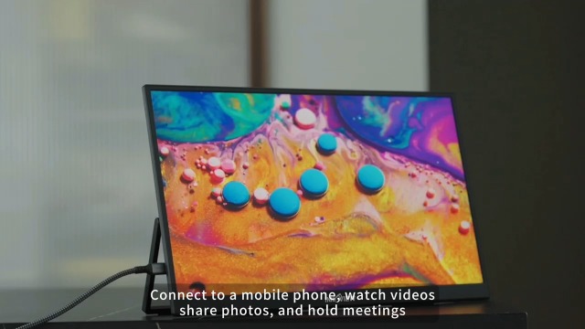 その他 PortableGamingMonitor ZSCMALLS Portable Monitor 15.6 Inch Full HD Computer Display USB C