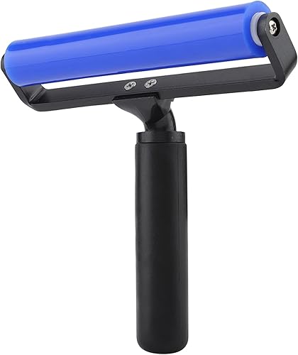 Miniatura 8 de Trapeador, rodillo de silicona para suciedad, rodillo antiestático de 4/6/8/12 pulgadas para pantalla, vidrio y película (12 pulgadas)