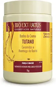 Creme Tratamento Capilar Bio Extratus Tutano Ceramidas Manteiga Karité 1Kg