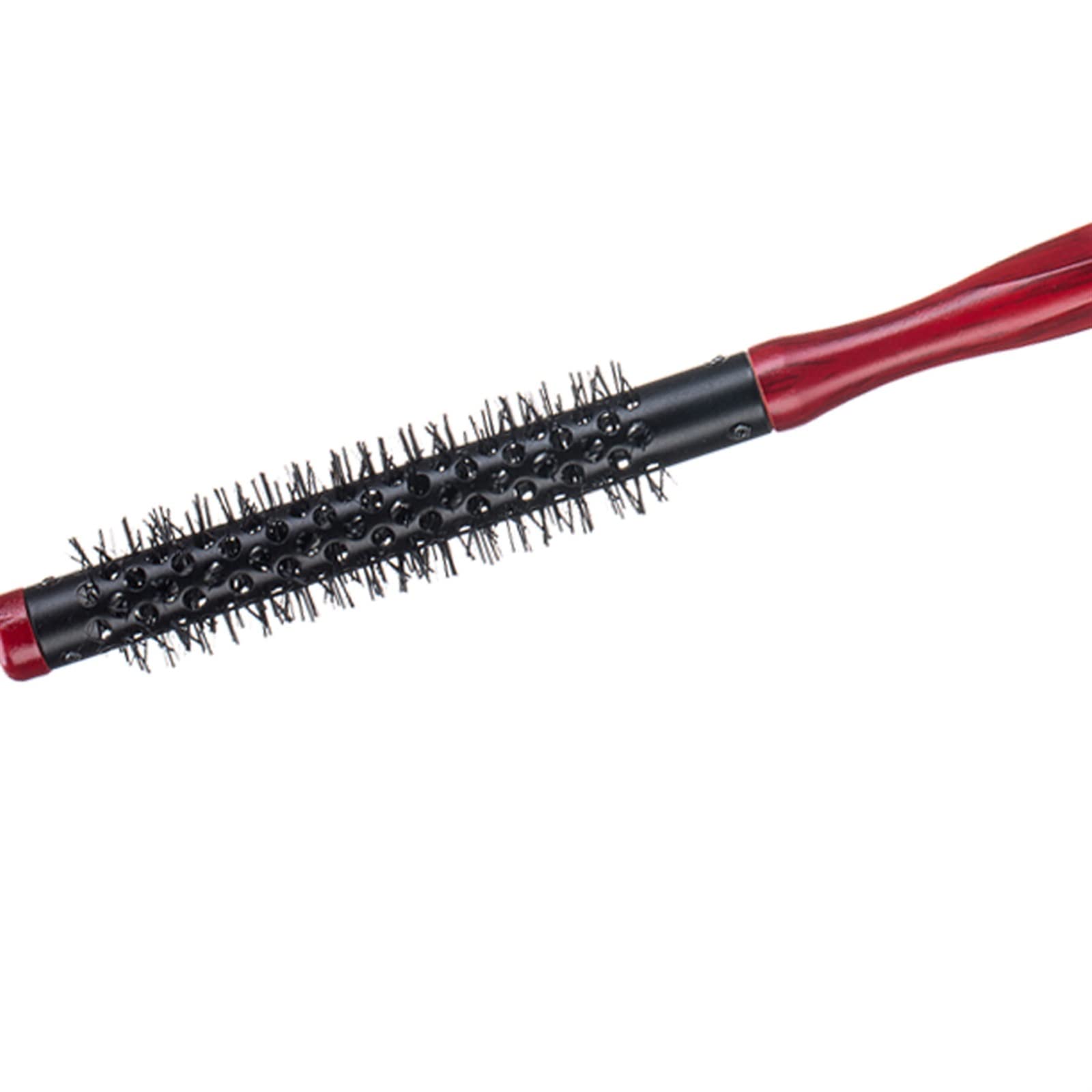 DieffematicSZ Grzebień Solid Wood Curly Hair Roll Comb Curly Hair Comb Hairdressing Tool