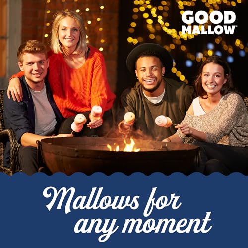 image for GoodMallow Vegan Marshmallows - Large Kosher Gluten Free Dairy Free He