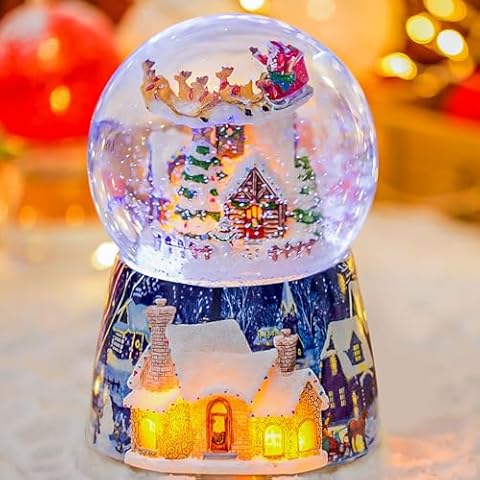 Mr.Winder Christmas Music Box Snow Globe Cover
