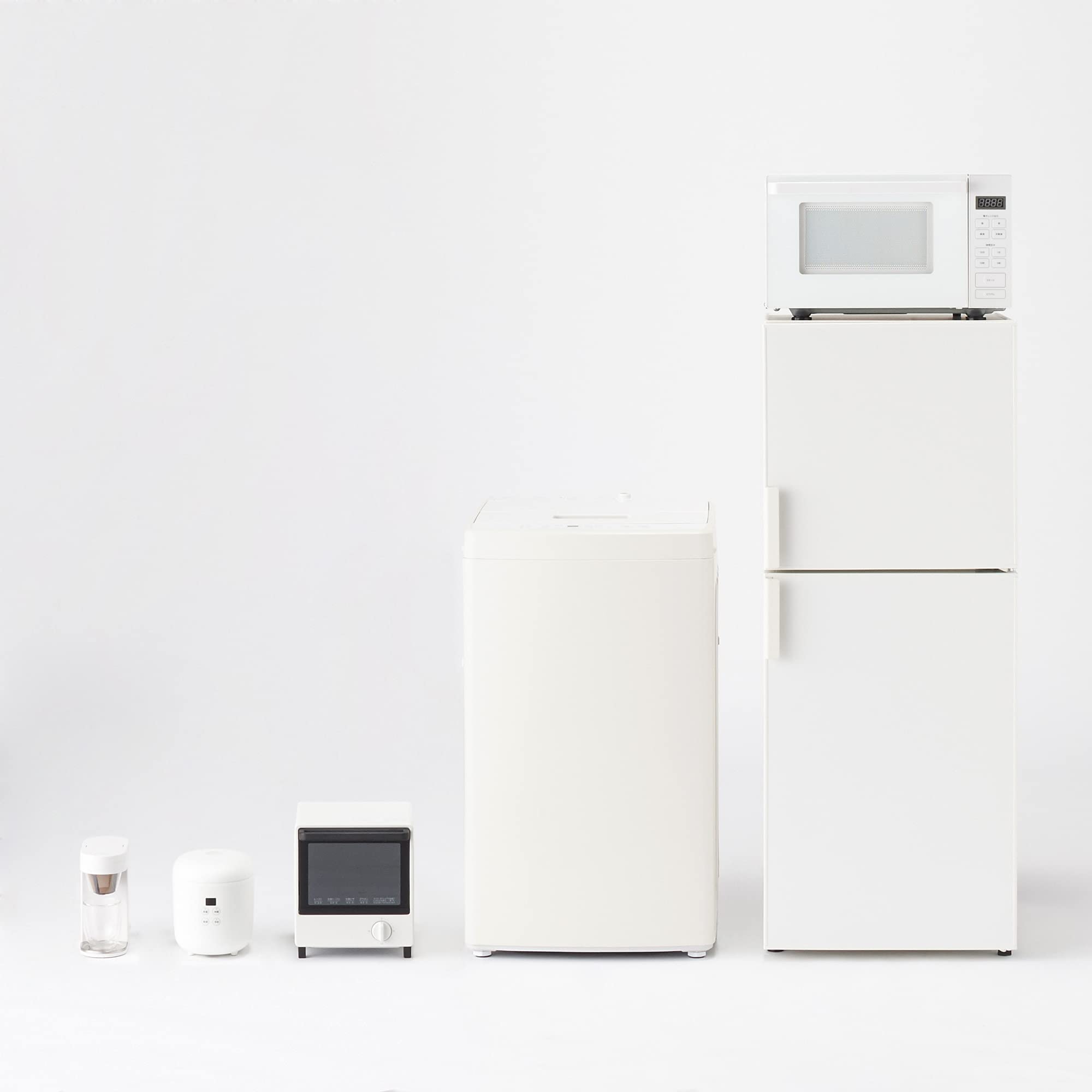 Amazon.co.jp: MUJI 無印良品 電気洗濯機・5kg 白 幅52.5(排水ホース  