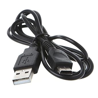 USB Power Supply Charging Charger Cable Cord 1.2m for GBM Console 1