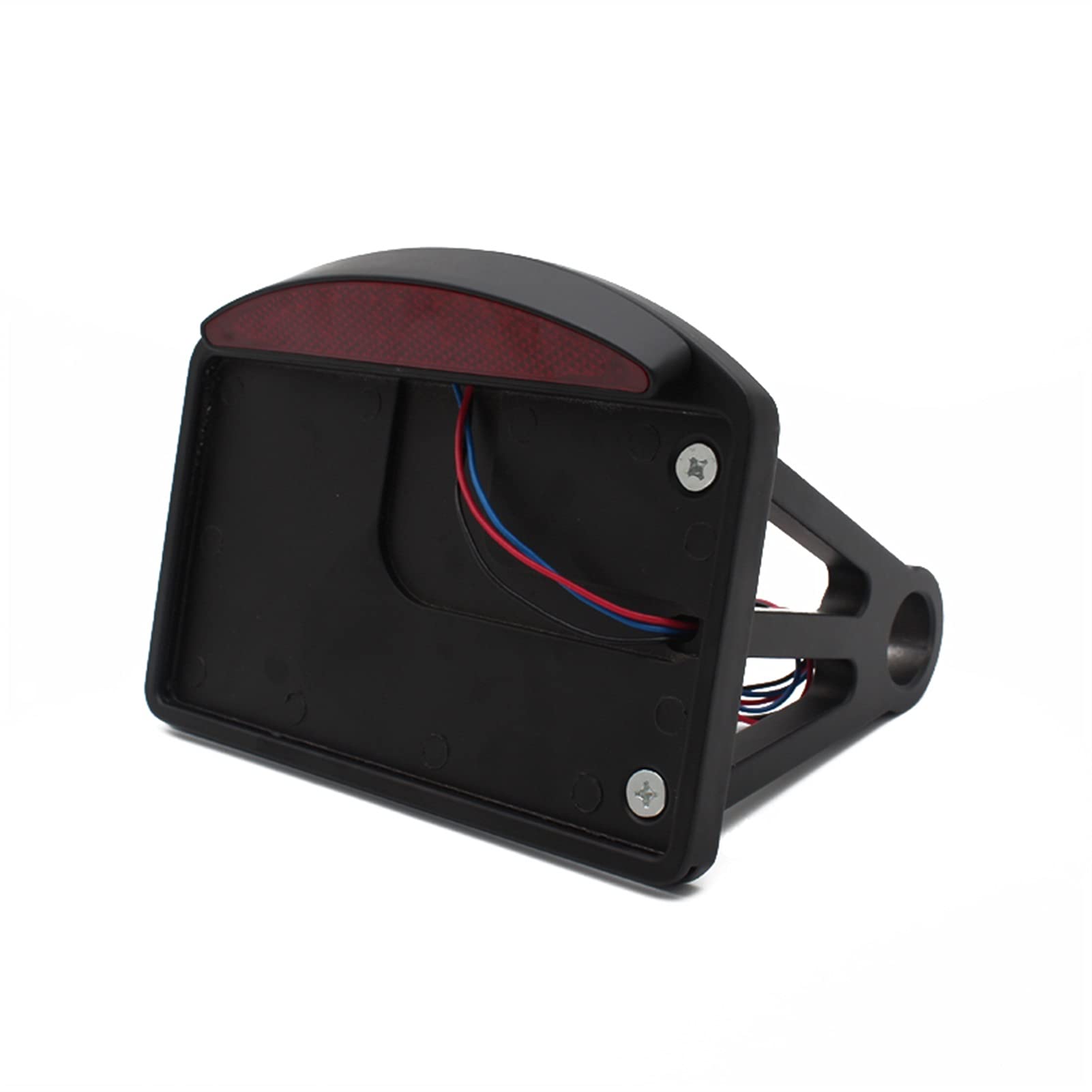 Highway Hawk Portatarga Laterale Universale Per Assi Da 20 Mm, Nero - Foto 12