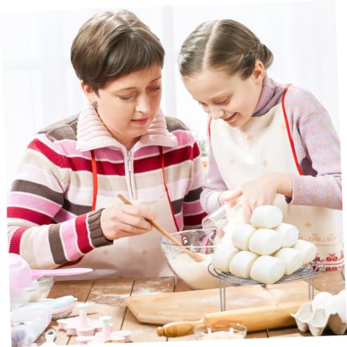 Cabilock Round Stainless Steel Cooling Rack Versatile Steamer Rack for Air Fryer Stockpot High Leg Design for Baking Cooking Cooling Wire Structure for Improved Air Circulation - Image 8