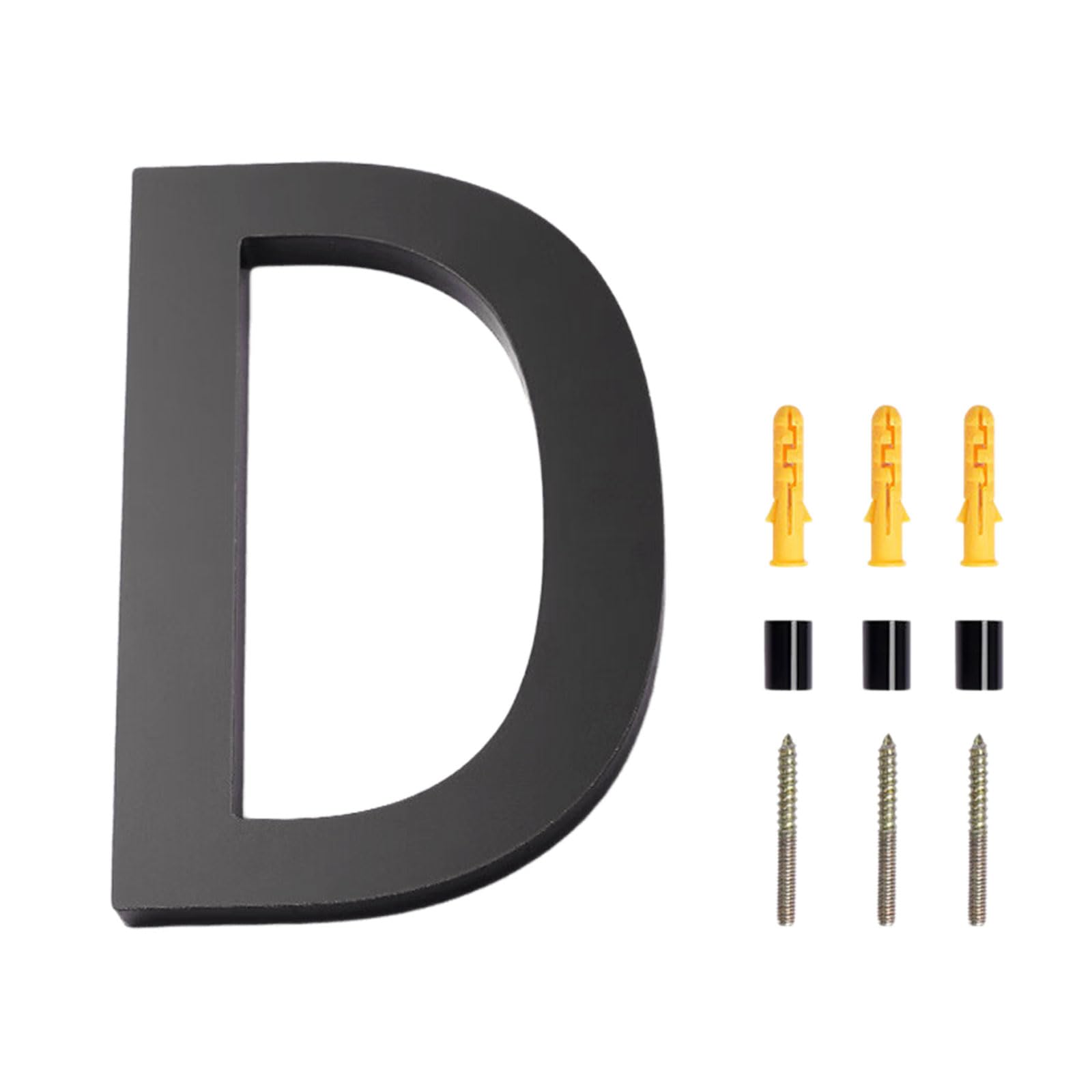 Pangboer D Modern Oor Plates Oor Label Letters Plate Sign With Screw Acrylic Floating House Letters For Mounting Enduring Modern Address Sign