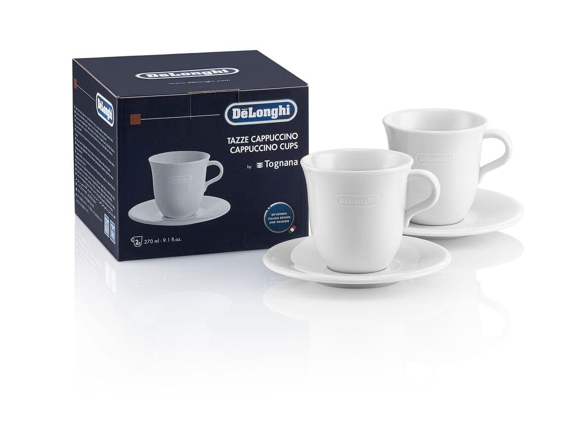Tazza Da Caffè In Ceramica CAPIJIONG Stile Europeo, 180 Ml, Con Piattino, Blu Lago, Per Cappuccino E Latte Art, Adatta A Microonde E Lavastoviglie