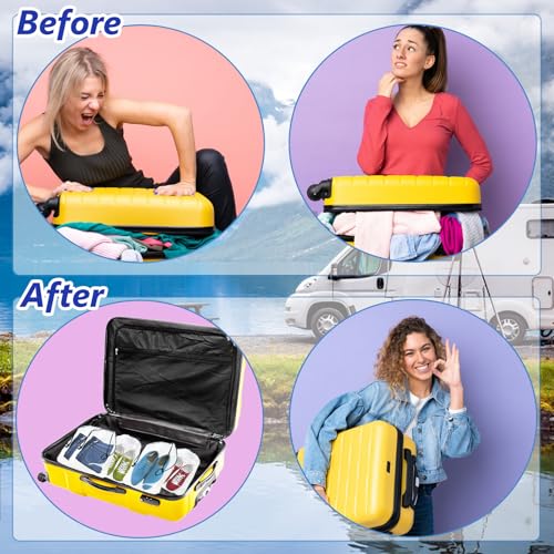 Fvcisshhu FVIW9VB 50 Pcs Clear Travel Shoe Bags thumb #3