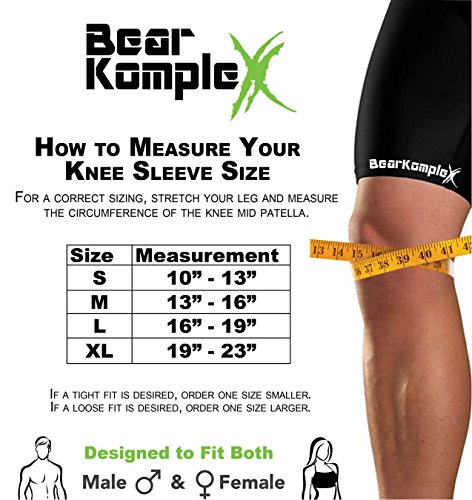 Bear KompleX Knee Compression Sleeves:Lite Knee