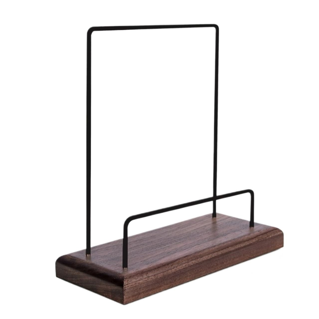 CVdrtyED Sturdy Vinyl Record Storage Vinyl Record Holder Wooden Metal Album Storage Rack For Books Magazines Office Albums Magazine Stand