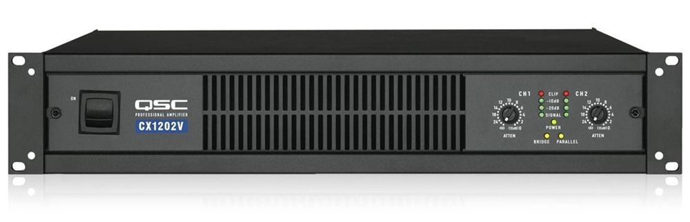 Amazon.com: QSC CX1202V 2-Channel 1200W 70V Power Amplifier